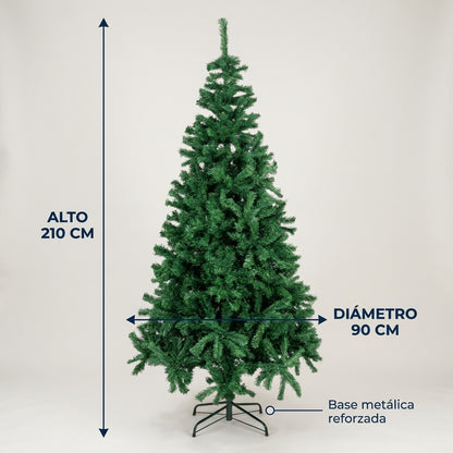 Árbol de Navidad Verde Frondoso