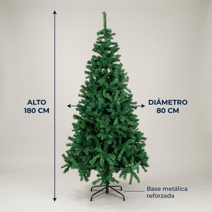 Árbol de Navidad Verde Frondoso