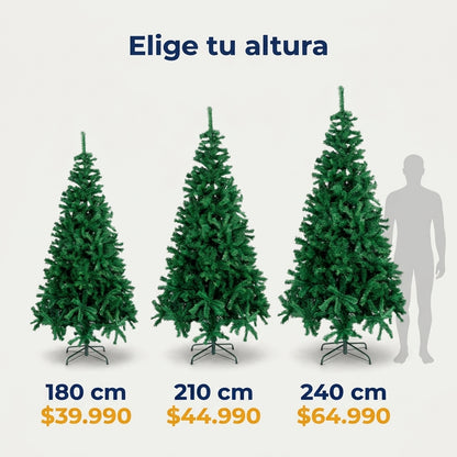 Árbol de Navidad Verde Frondoso