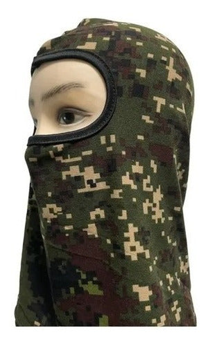 Balaclava De Lycra Térmica Tactica, Moto,trecking, Ciclismo