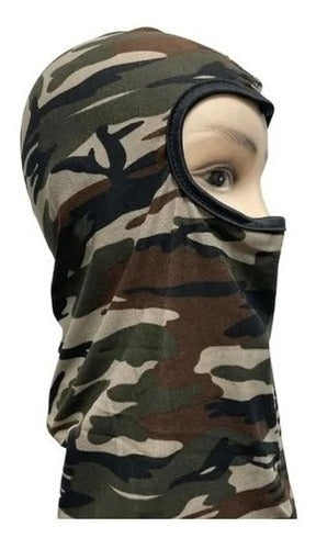 Balaclava De Lycra Térmica Tactica, Moto,trecking, Ciclismo