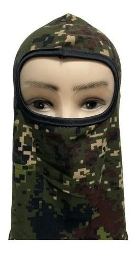 Balaclava De Lycra Térmica Tactica, Moto,trecking, Ciclismo