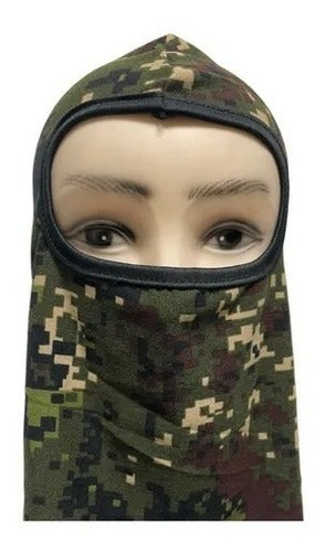 Balaclava De Lycra Térmica Tactica, Moto,trecking, Ciclismo