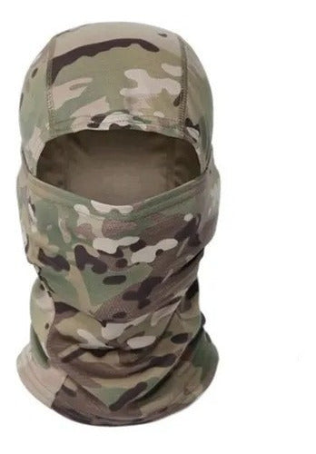Balaclava De Lycra Térmica Tactica, Moto,trecking, Ciclismo