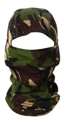 Balaclava De Lycra Térmica Tactica, Moto,trecking, Ciclismo
