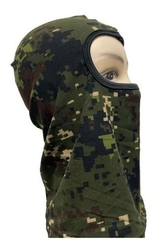 Balaclava De Lycra Térmica Tactica, Moto,trecking, Ciclismo