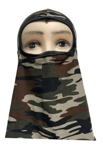 Balaclava De Lycra Térmica Tactica, Moto,trecking, Ciclismo