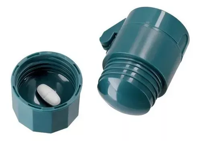 Pastillero Dispensador Moledor Y Partidor De Pastillas