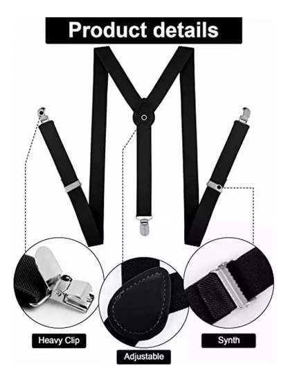 Set Suspensores + Humita(corbatin) Para Adulto, Camisa