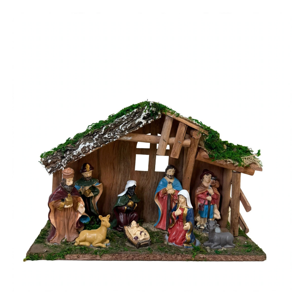 Pesebres Navideños De Madera Elegante