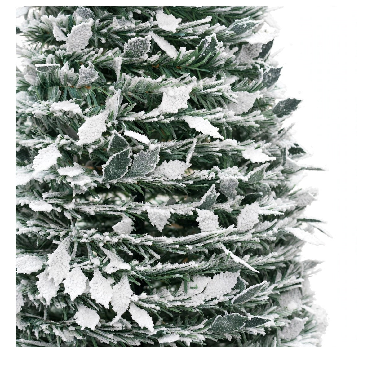 Arbol Plegable Navidad Premium Verde Nevado