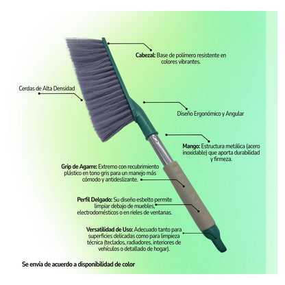 Cepillo De Mano Limpieza Auto Hogar para Aseo