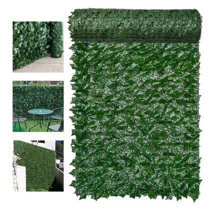 Malla Cerca De Hojas Planta Enredadera Artificial Jardín 1x3