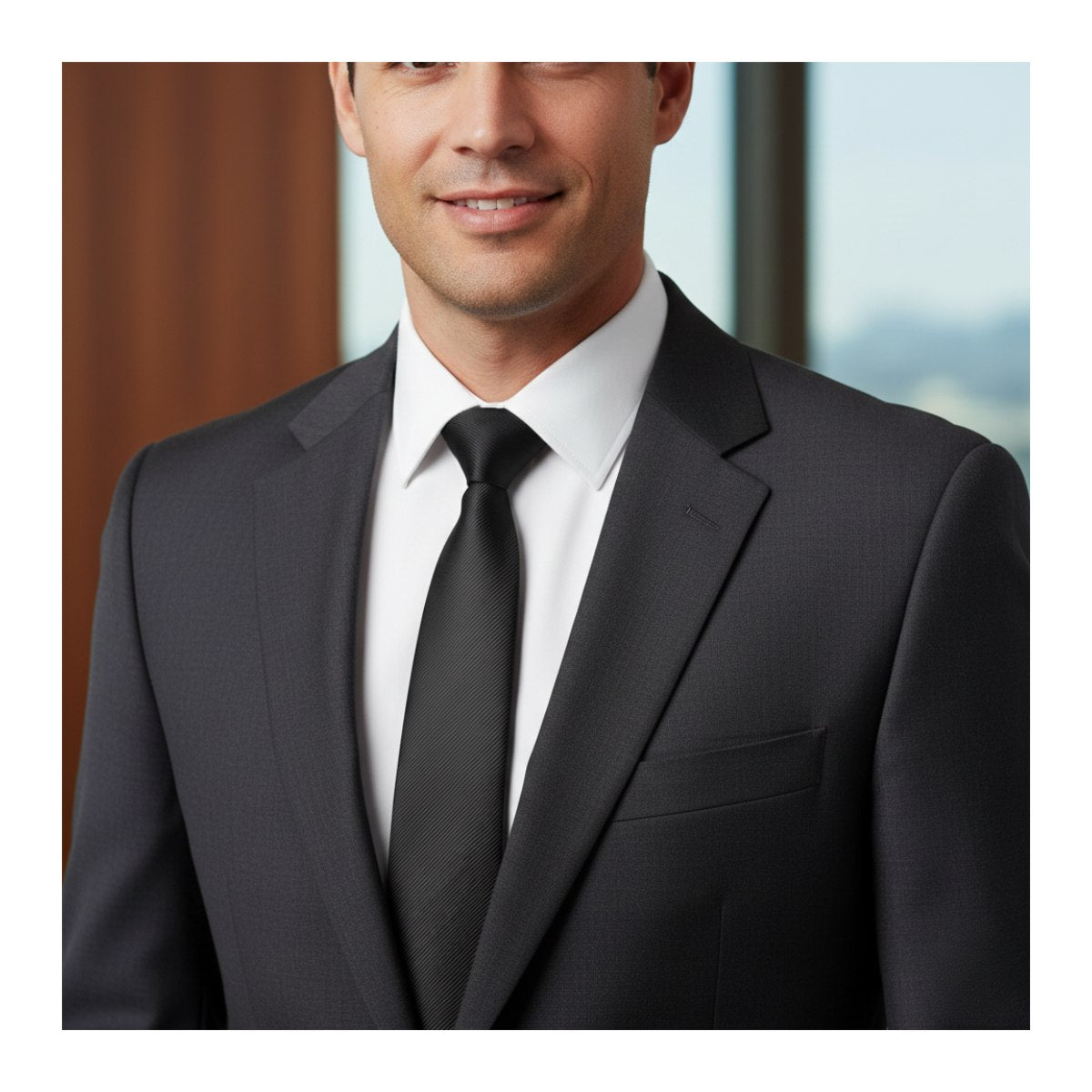 Corbata De Hombre Estilo Elegante Formal Vestuario Seguridad